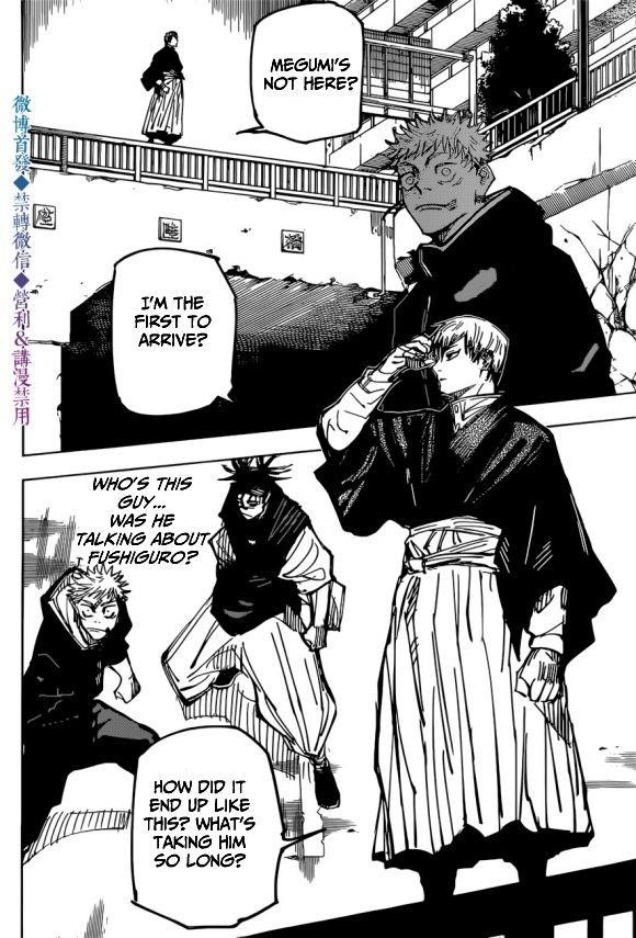 JUJUTSU KAISEN Chapter 139 - Page 11 in English