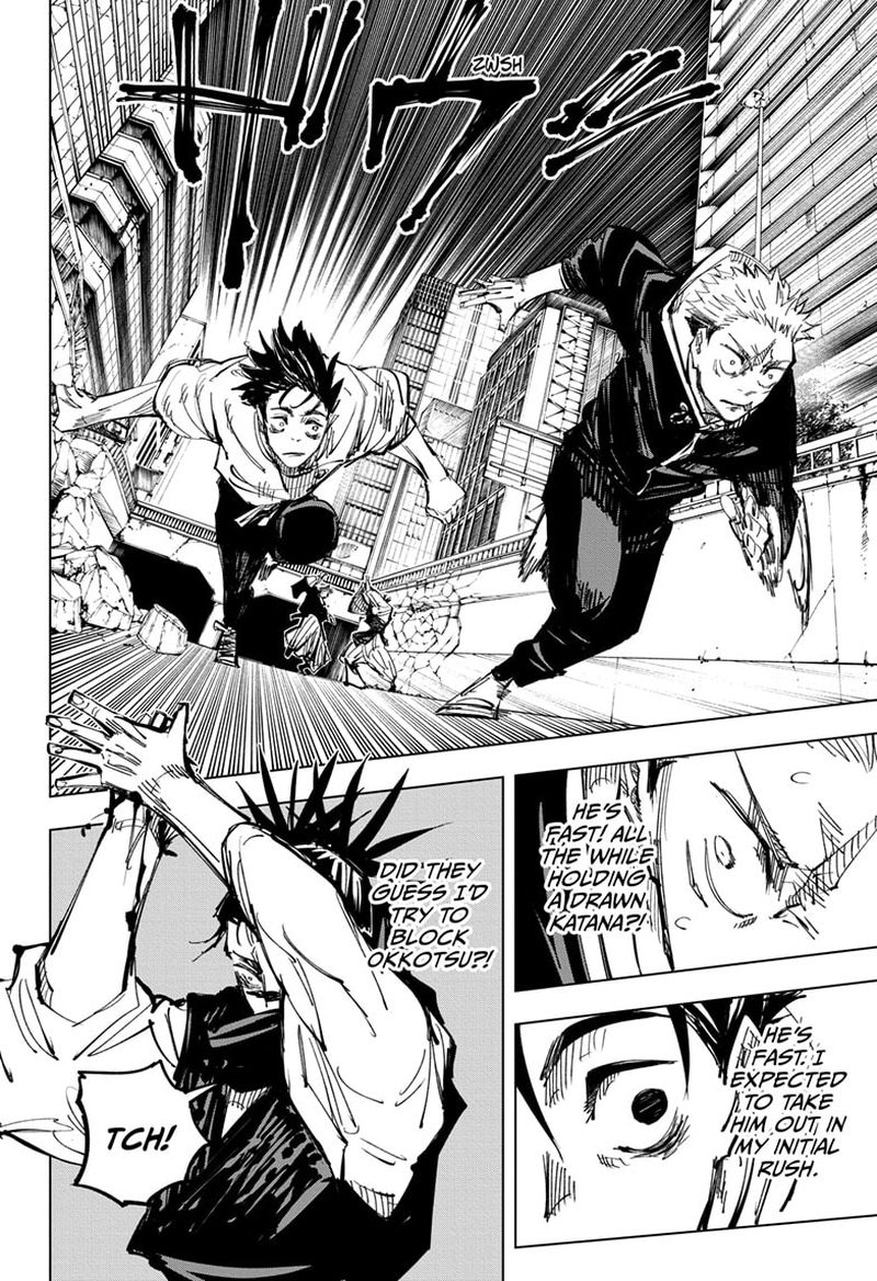JUJUTSU KAISEN Chapter 140 - Page 8 in English