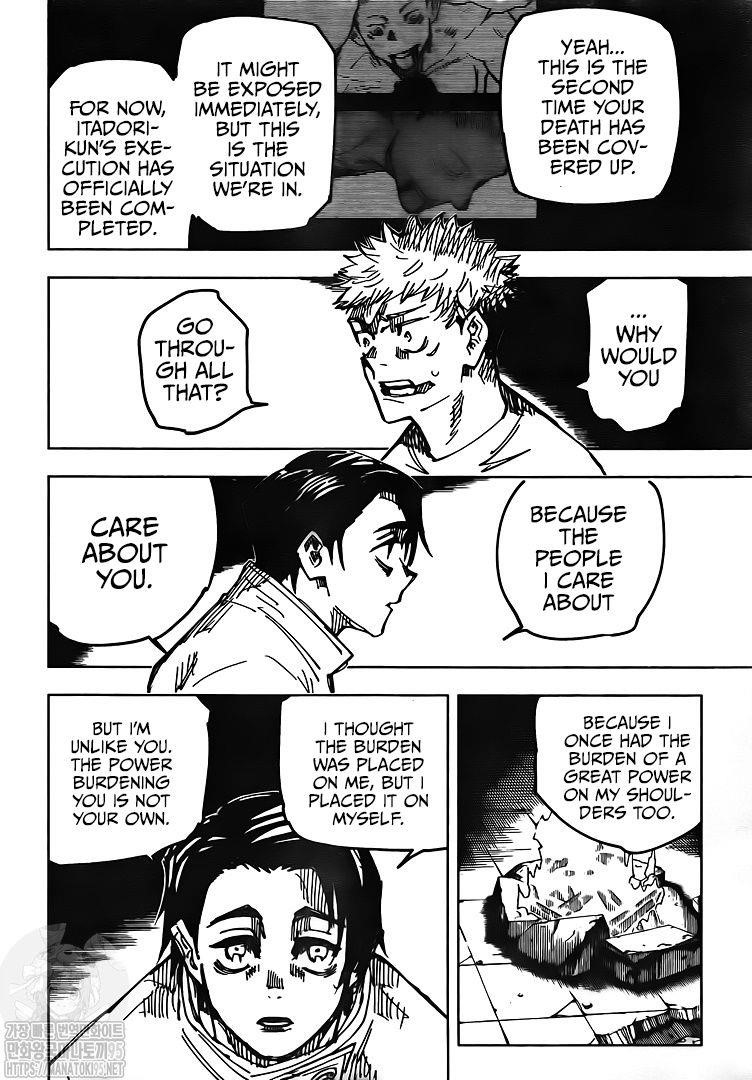 JUJUTSU KAISEN Chapter 143 - Page 10 in English