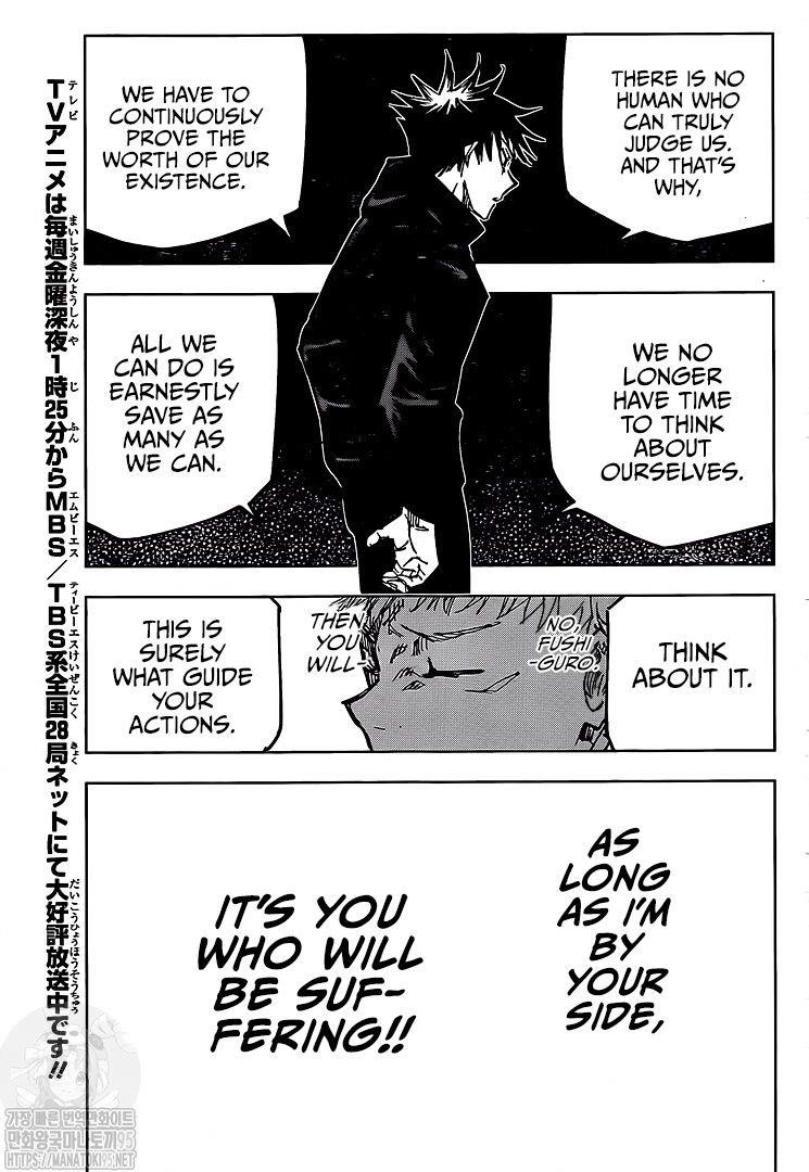 JUJUTSU KAISEN Chapter 143 - Page 16 in English