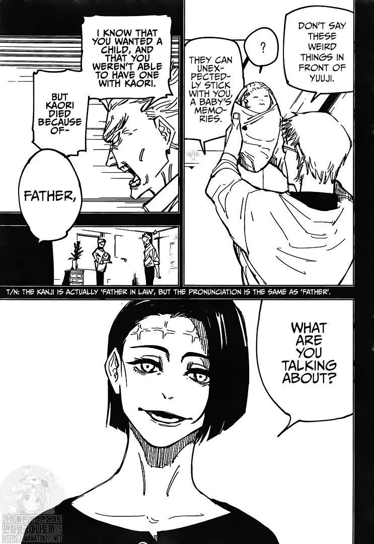 JUJUTSU KAISEN Chapter 143 - Page 5 in English