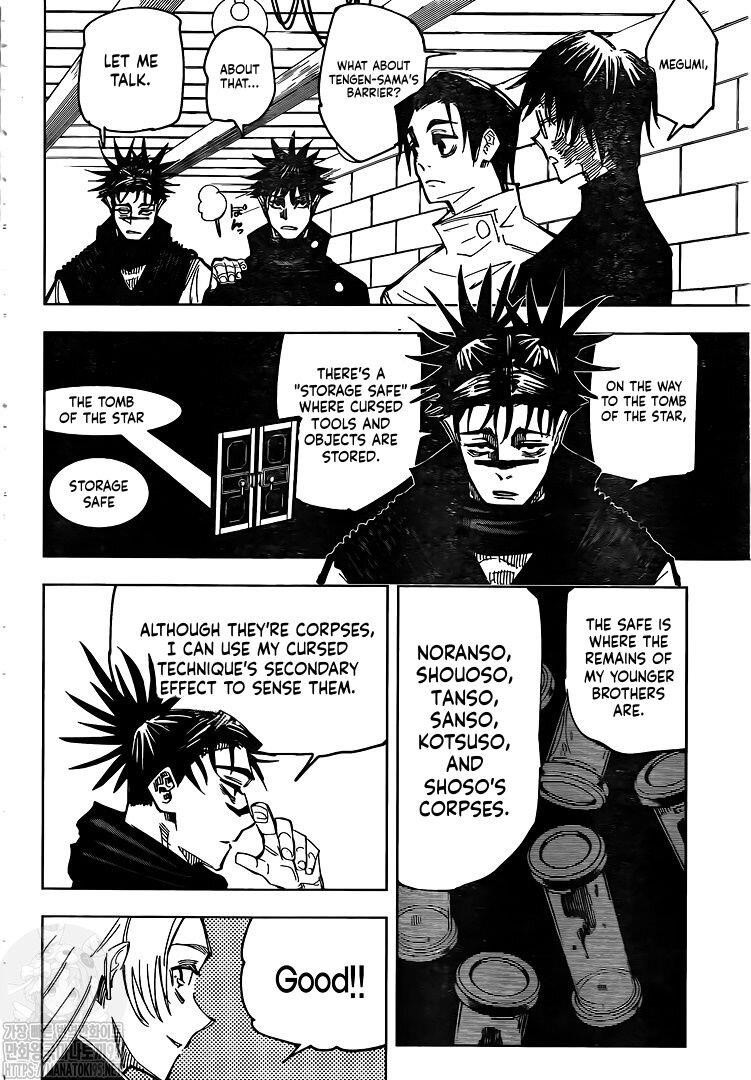 JUJUTSU KAISEN Chapter 144 - Page 10 in English