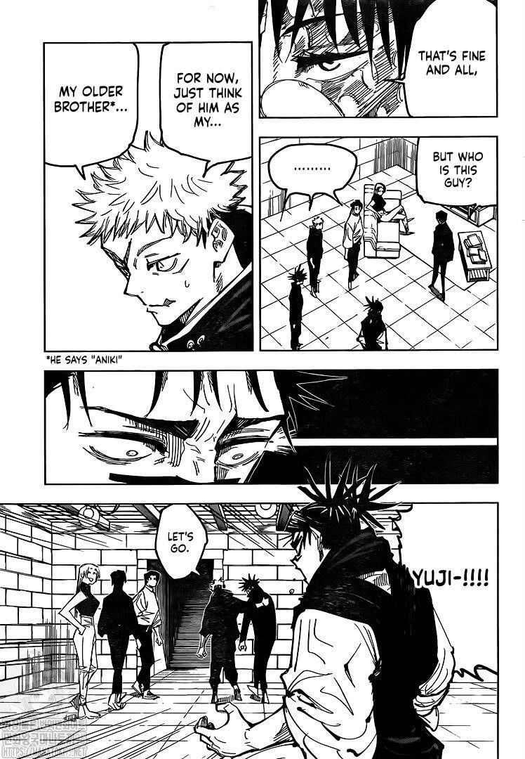 JUJUTSU KAISEN Chapter 144 - Page 11 in English
