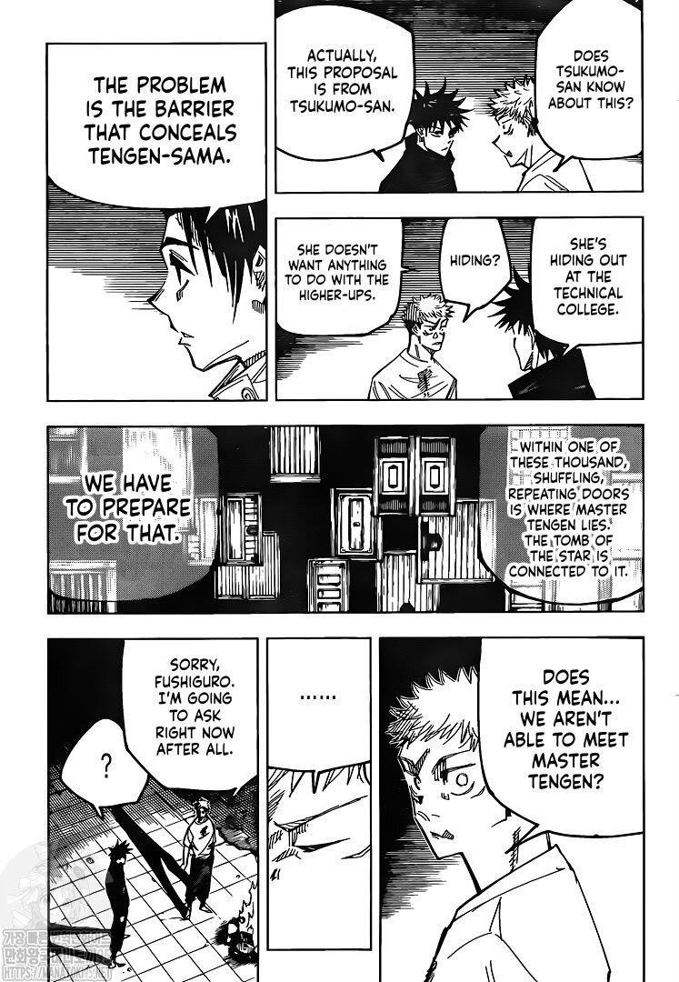 JUJUTSU KAISEN Chapter 144 - Page 5 in English