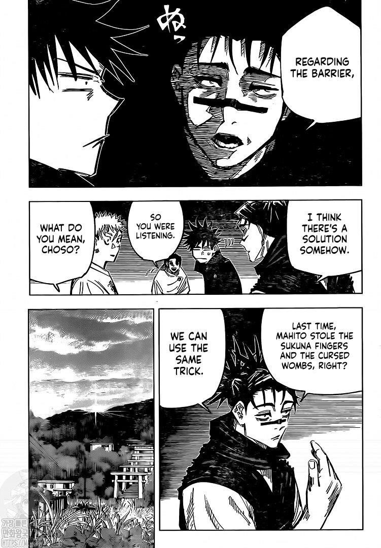 JUJUTSU KAISEN Chapter 144 - Page 7 in English