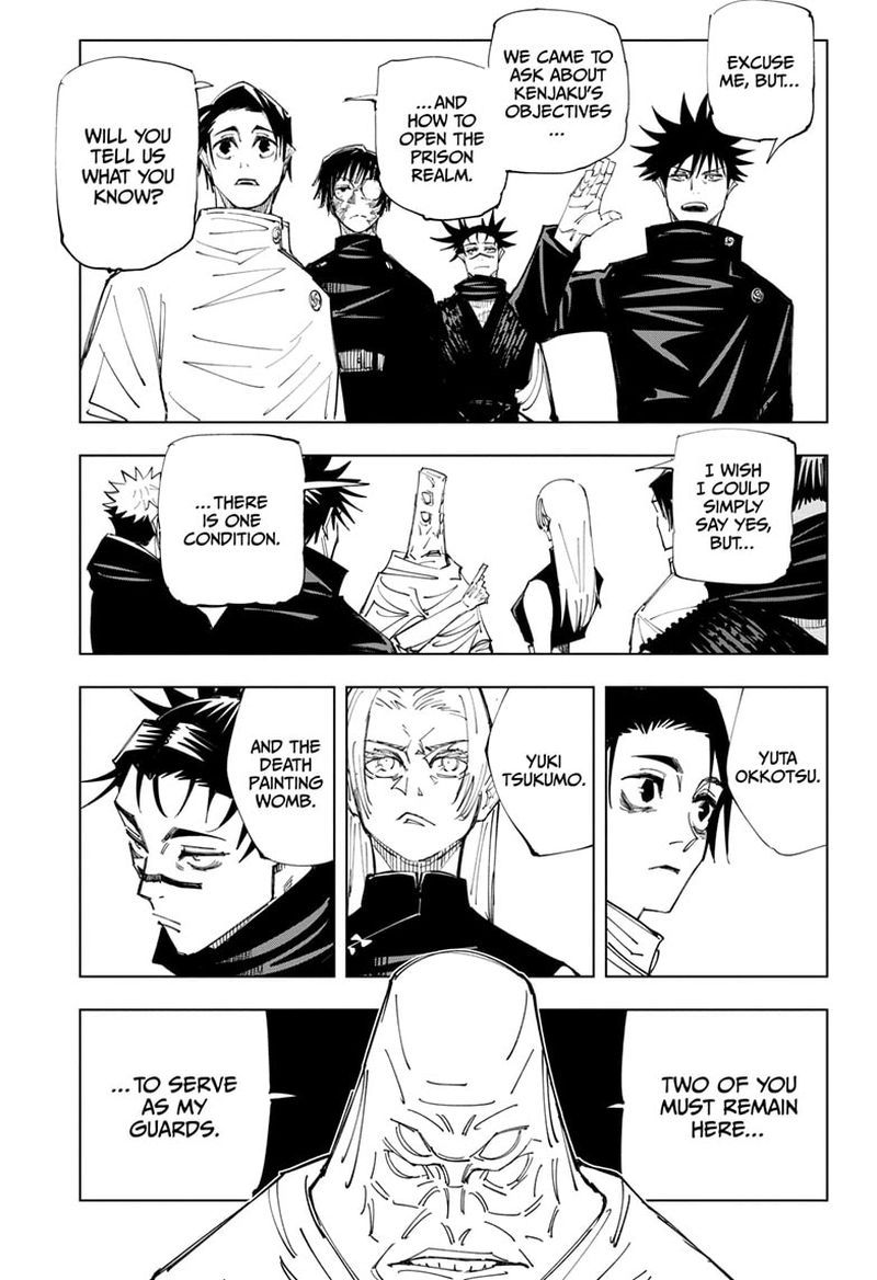 JUJUTSU KAISEN Chapter 145 - Page 3 in English
