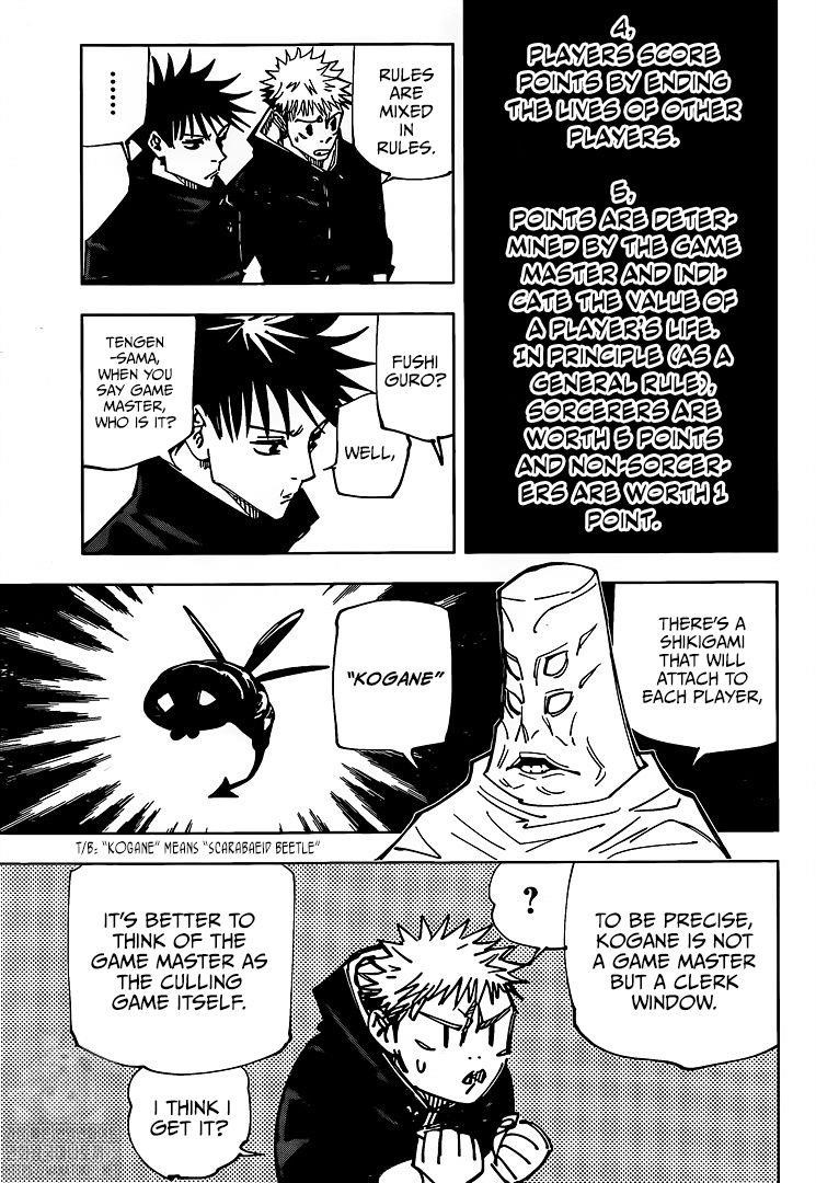 JUJUTSU KAISEN Chapter 146 - Page 8 in English