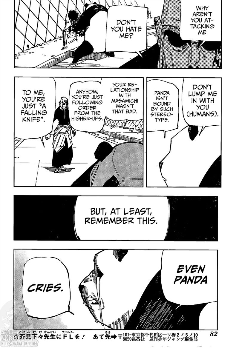 JUJUTSU KAISEN Chapter 147 - Page 18 in English