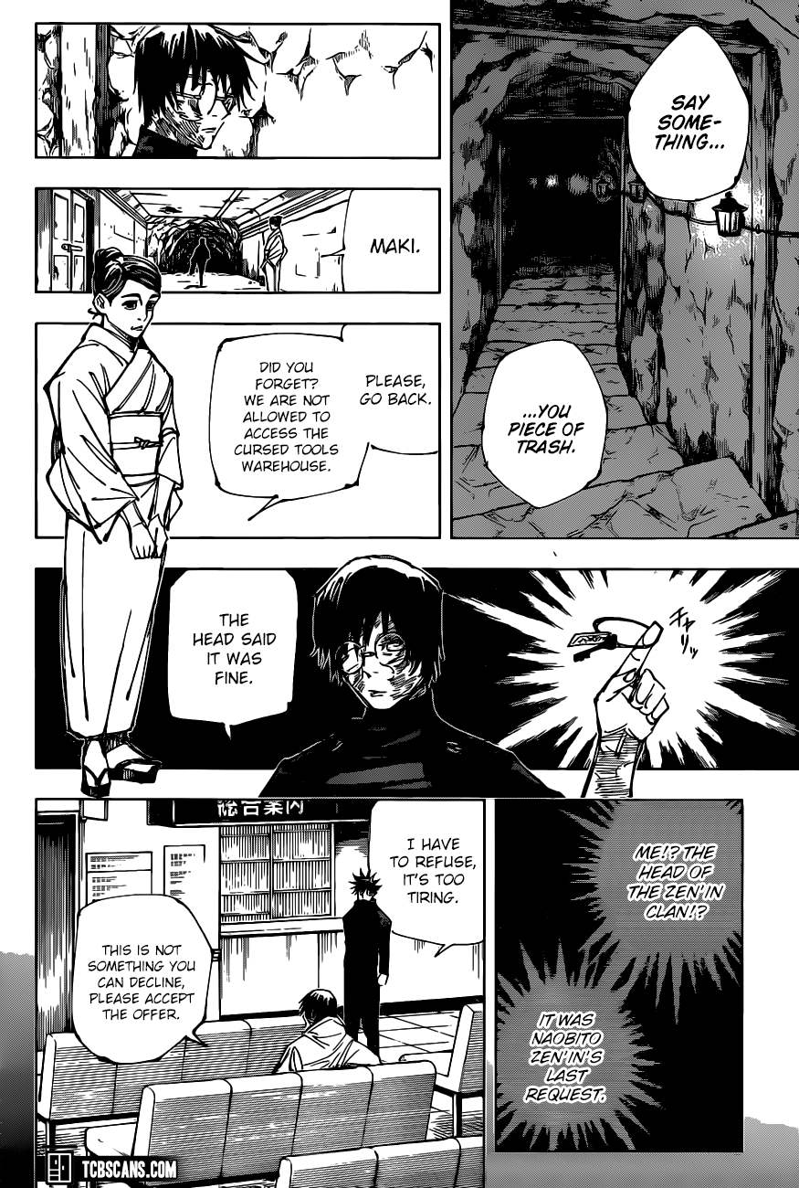 JUJUTSU KAISEN Chapter 148 - Page 3 in English