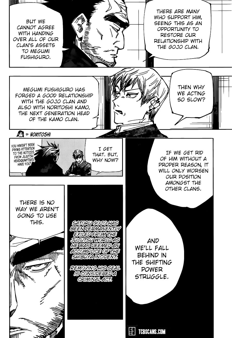 JUJUTSU KAISEN Chapter 148 - Page 9 in English