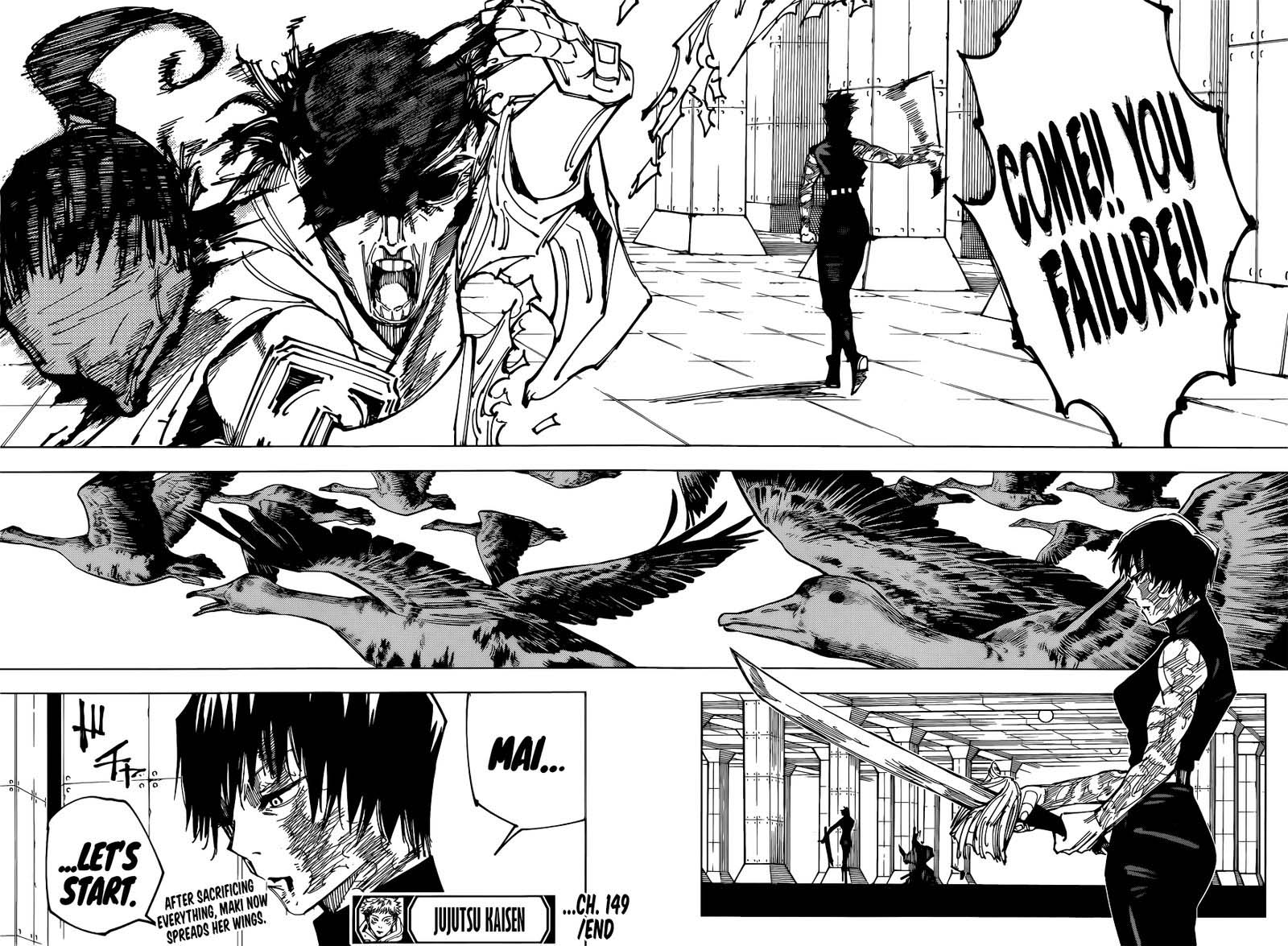 JUJUTSU KAISEN Chapter 149 - Page 18 in English
