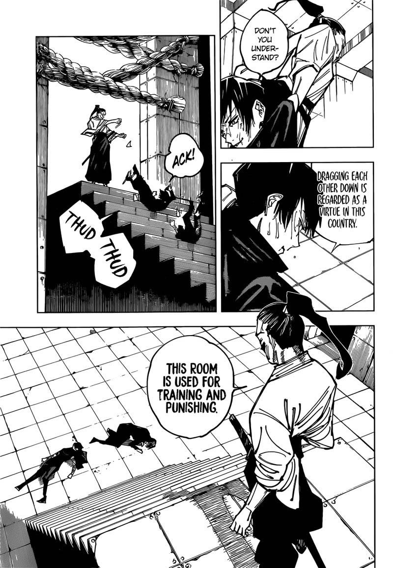 JUJUTSU KAISEN Chapter 149 - Page 3 in English