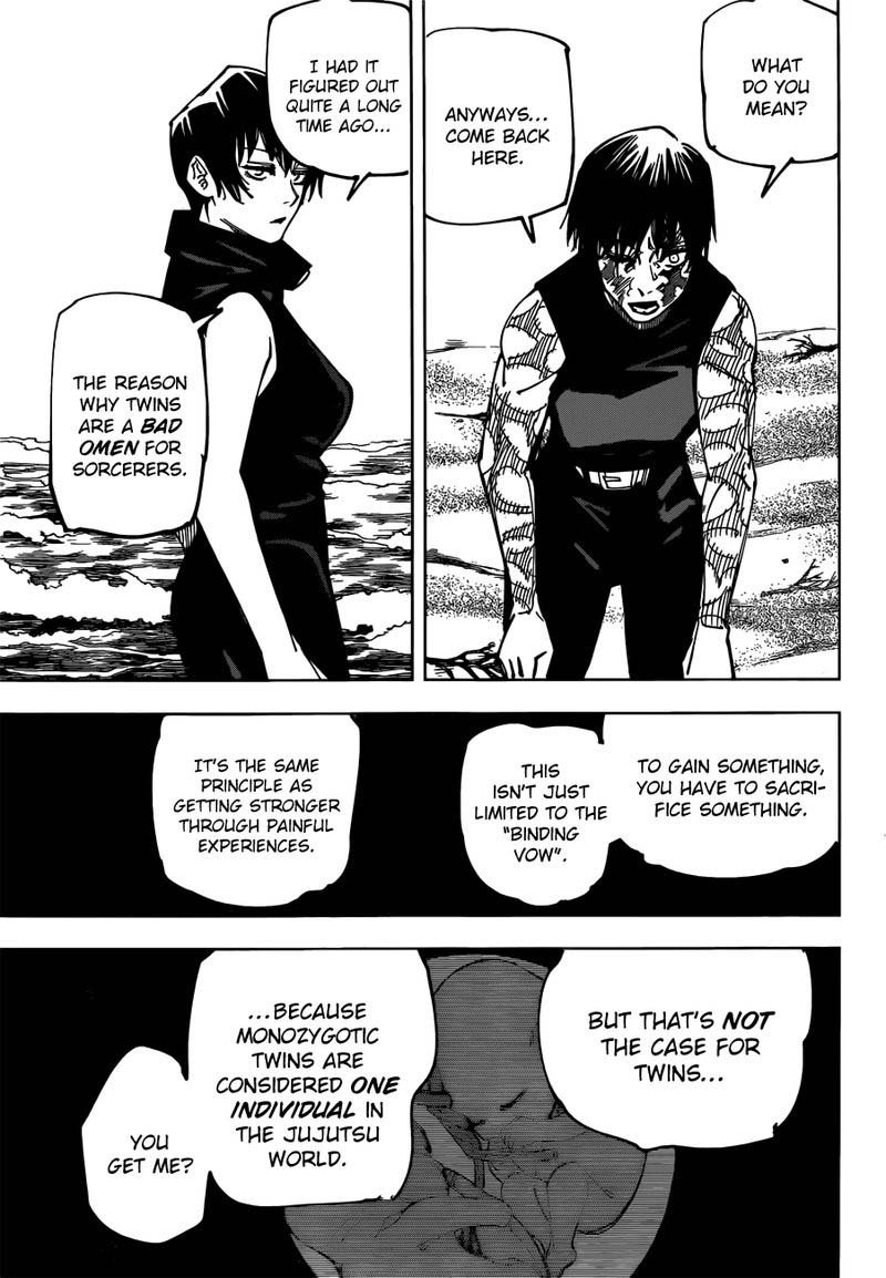 JUJUTSU KAISEN Chapter 149 - Page 9 in English