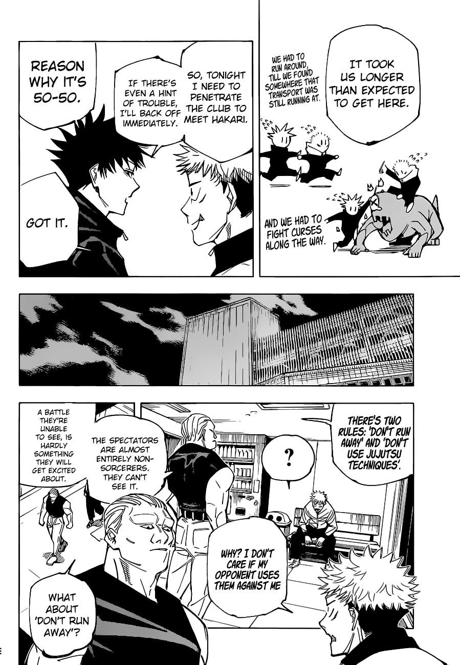 JUJUTSU KAISEN Chapter 153 - Page 8 in English