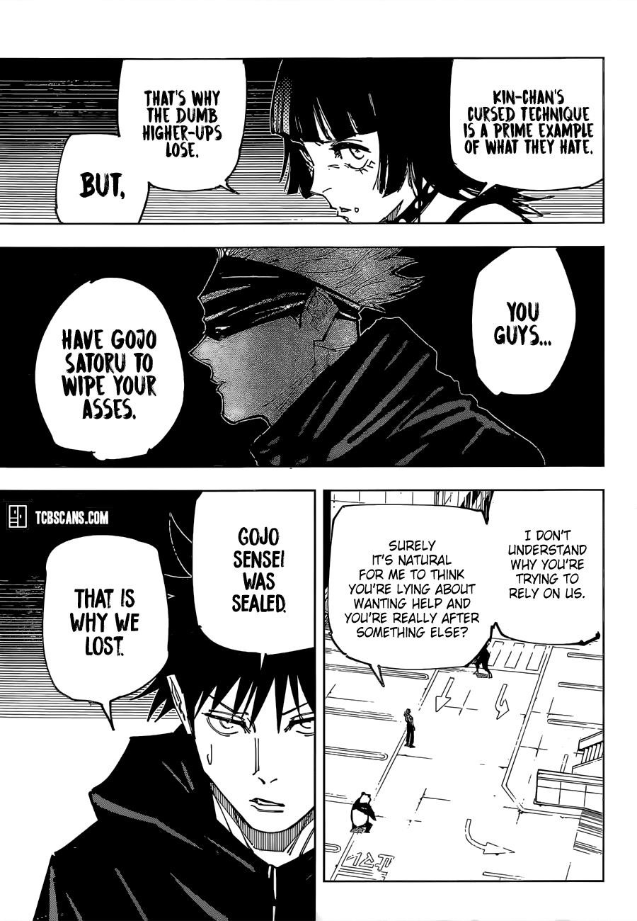 JUJUTSU KAISEN Chapter 155 - Page 17 in English