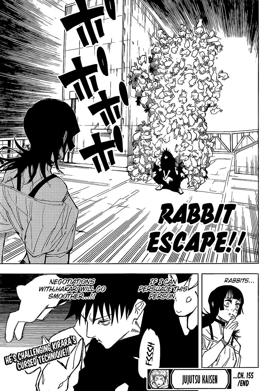 JUJUTSU KAISEN Chapter 155 - Page 19 in English
