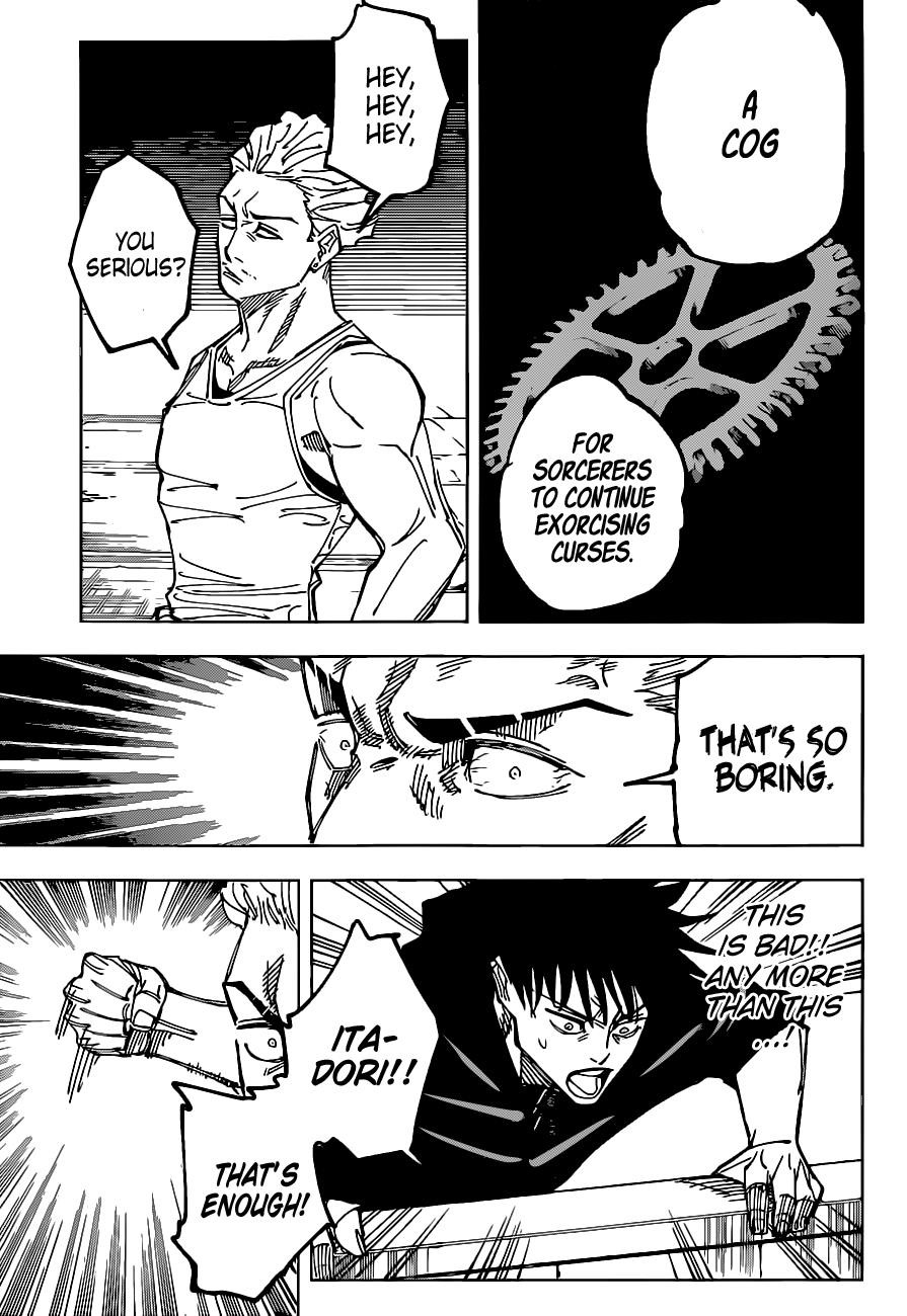 JUJUTSU KAISEN Chapter 157 - Page 12 in English