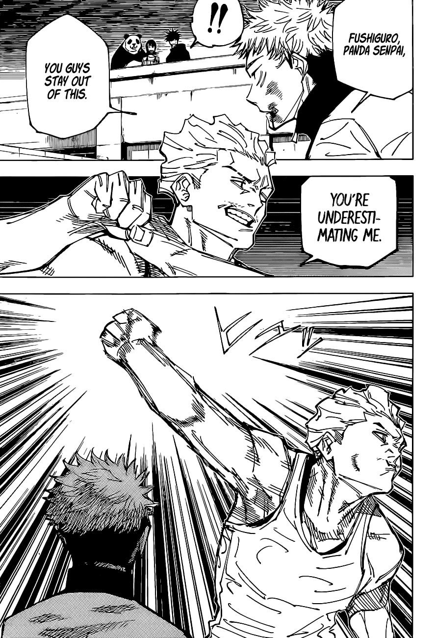JUJUTSU KAISEN Chapter 157 - Page 5 in English