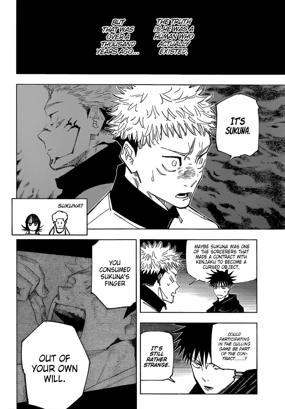 JUJUTSU KAISEN Chapter 158 - Page 12 in English