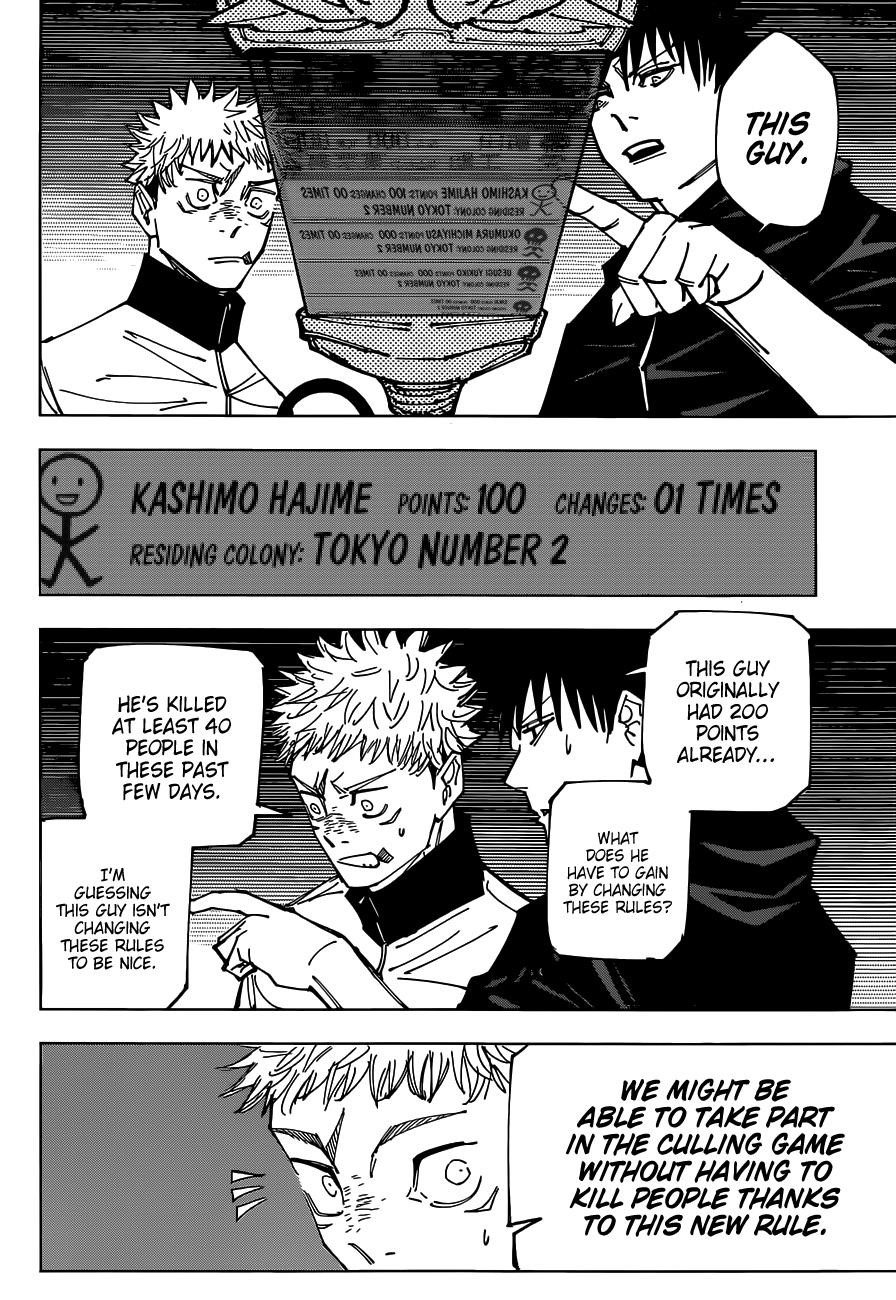 JUJUTSU KAISEN Chapter 158 - Page 14 in English