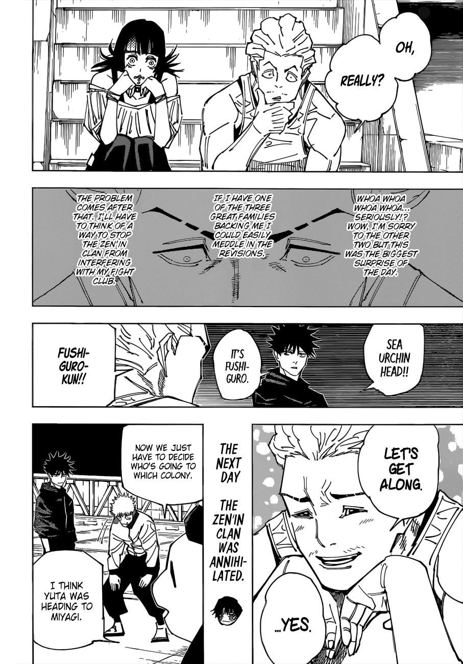 JUJUTSU KAISEN Chapter 158 - Page 4 in English