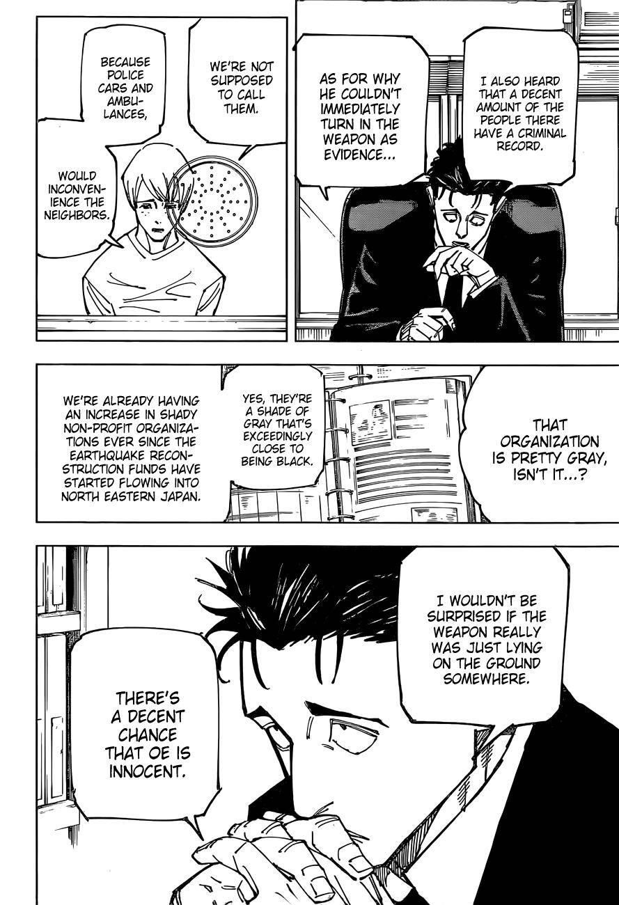 JUJUTSU KAISEN Chapter 159 - Page 6 in English