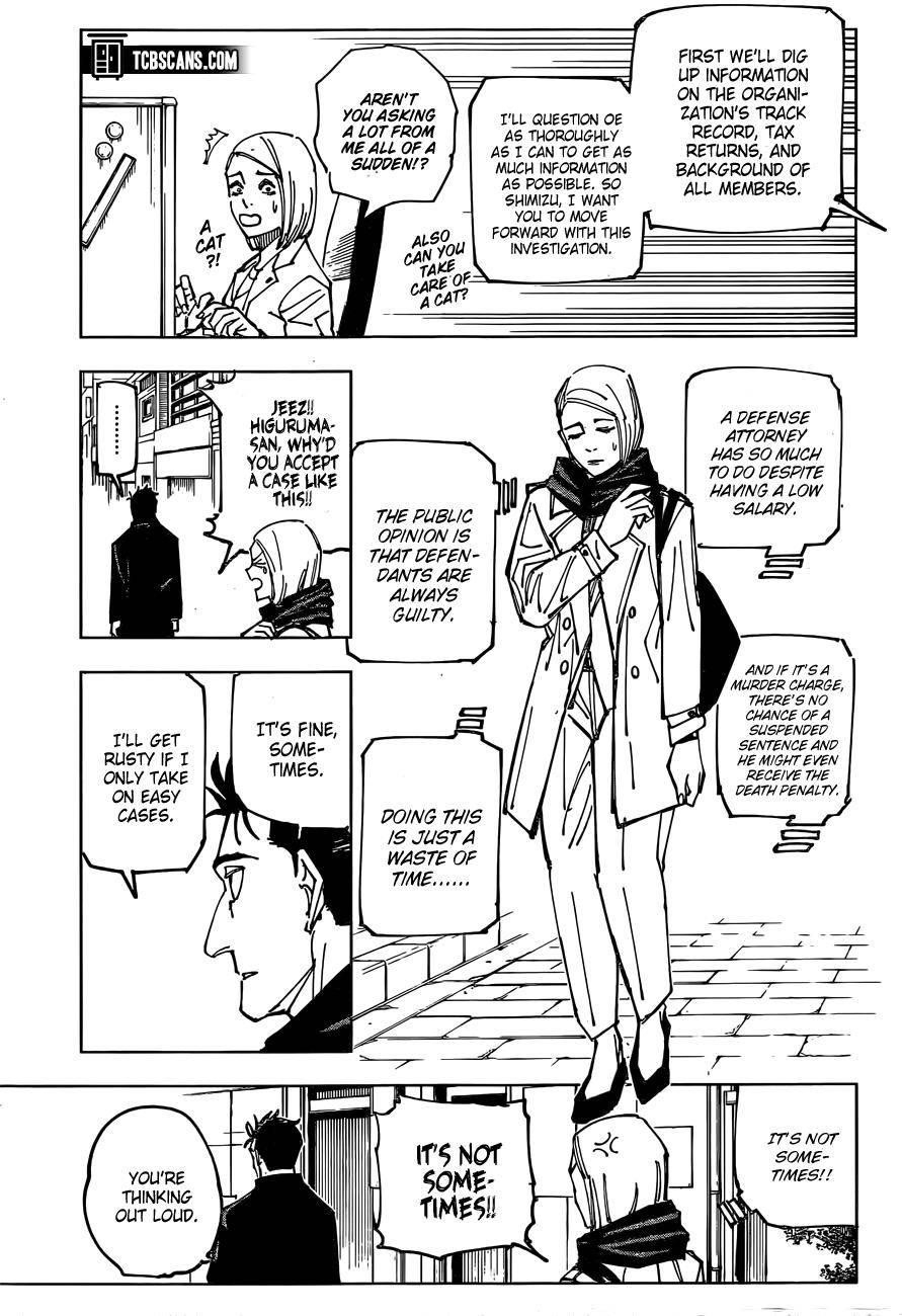 JUJUTSU KAISEN Chapter 159 - Page 7 in English