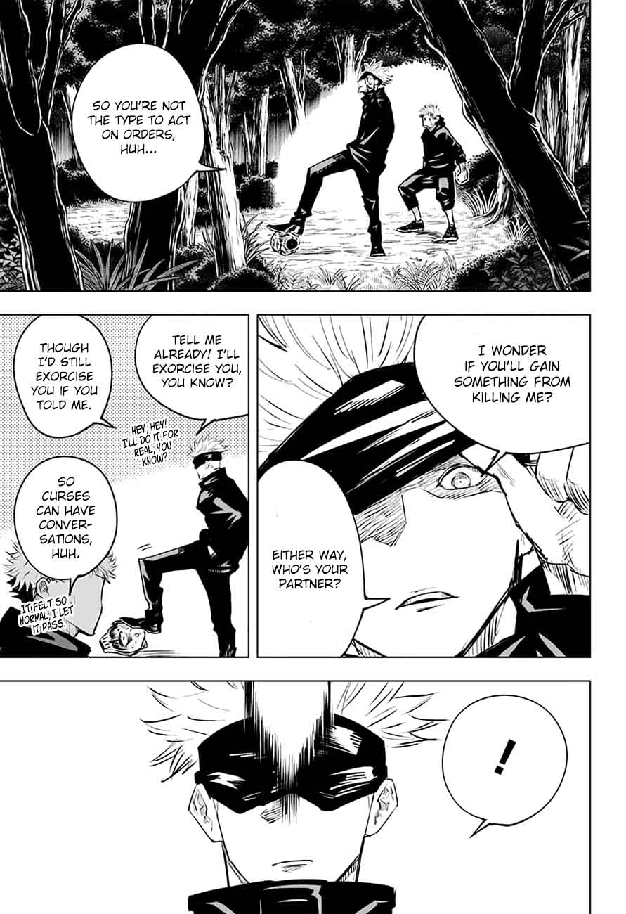 JUJUTSU KAISEN Chapter 16 - Page 3 in English