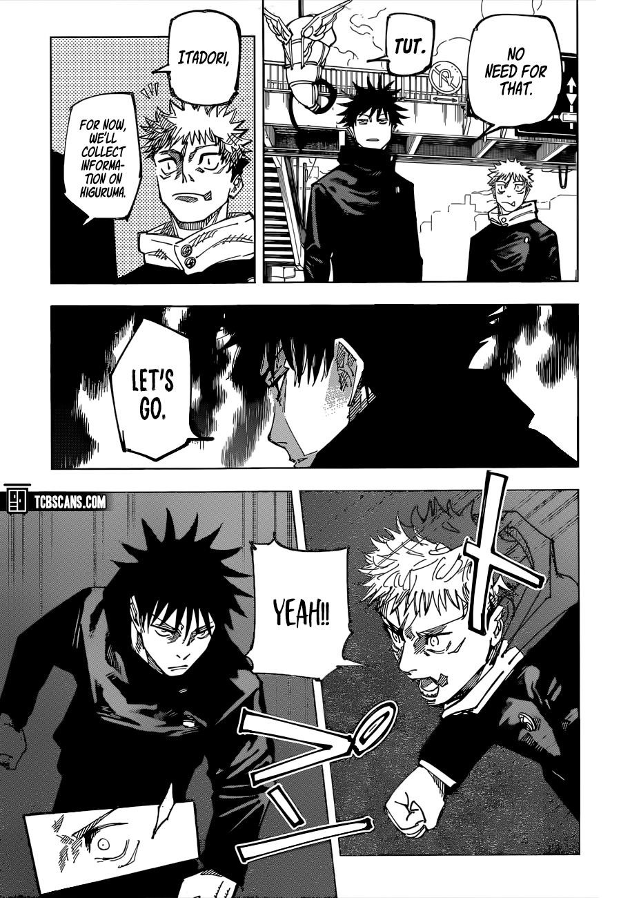 JUJUTSU KAISEN Chapter 161 - Page 5 in English