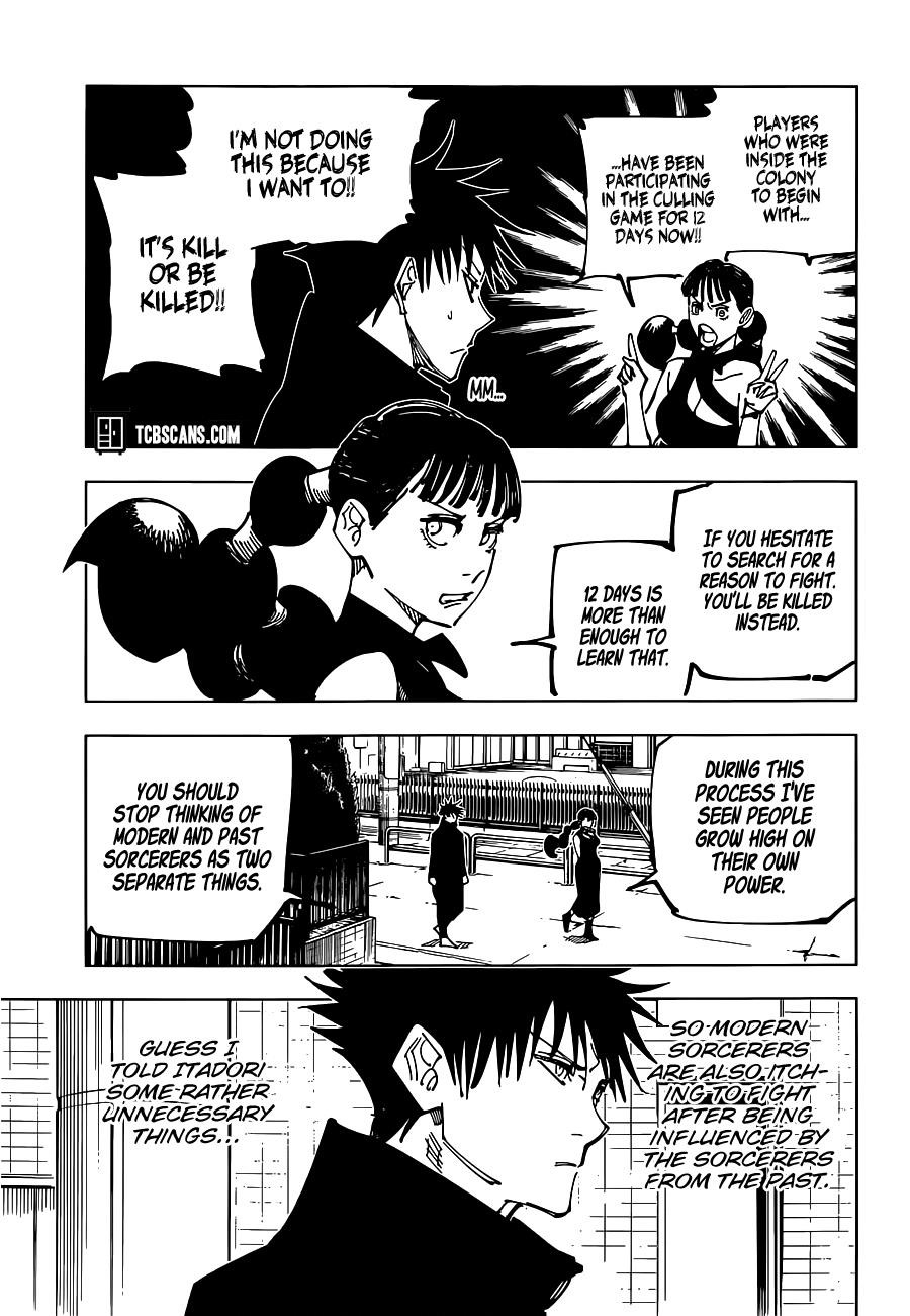 JUJUTSU KAISEN Chapter 162 - Page 15 in English