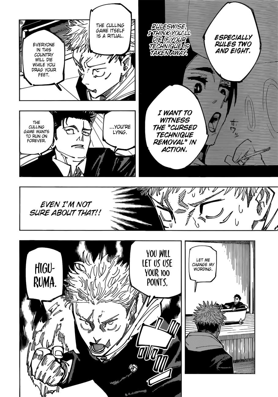 JUJUTSU KAISEN Chapter 163 - Page 17 in English