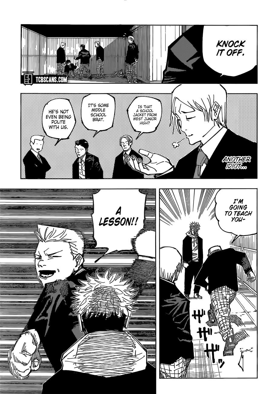 JUJUTSU KAISEN Chapter 163 - Page 3 in English