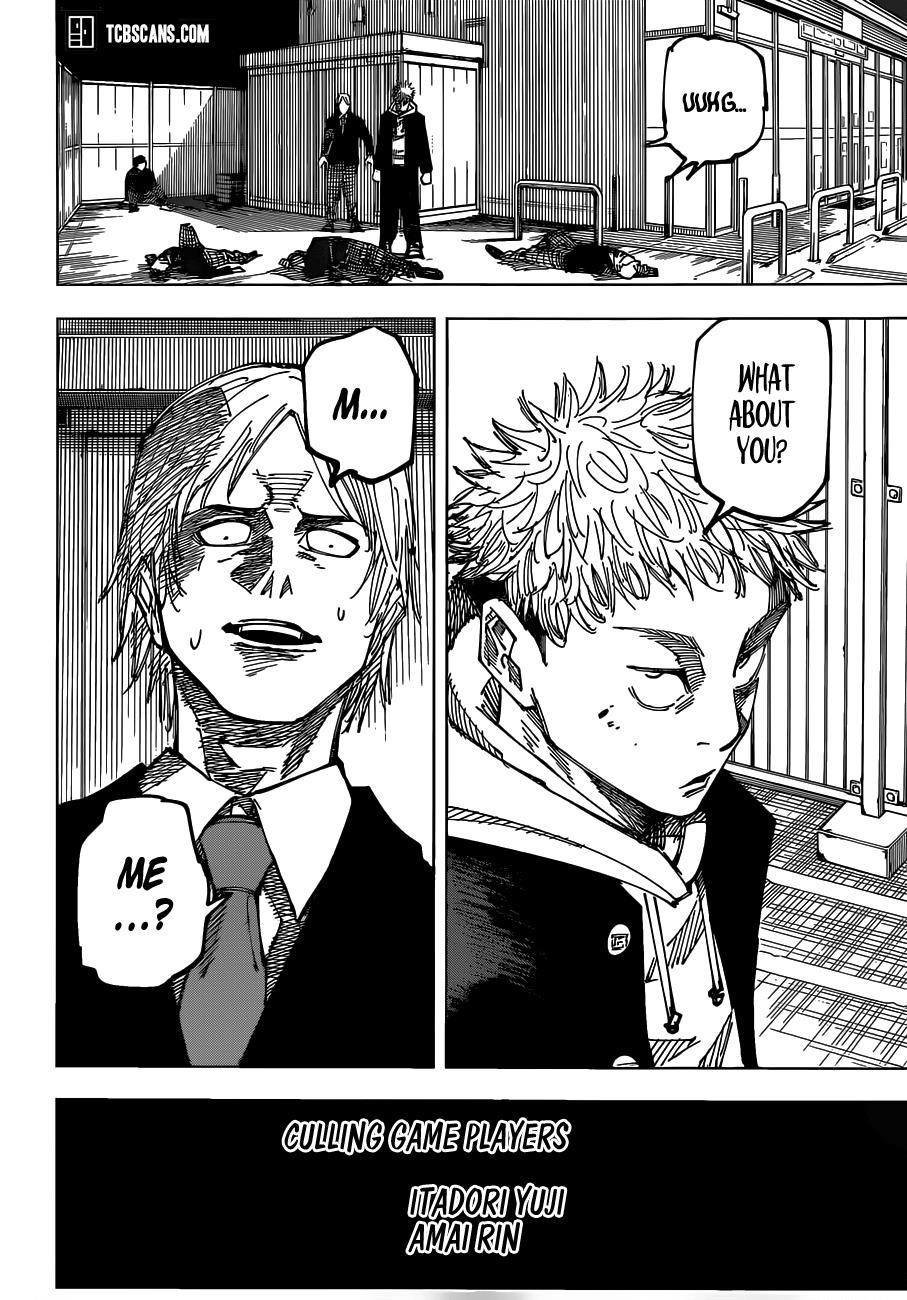 JUJUTSU KAISEN Chapter 163 - Page 6 in English