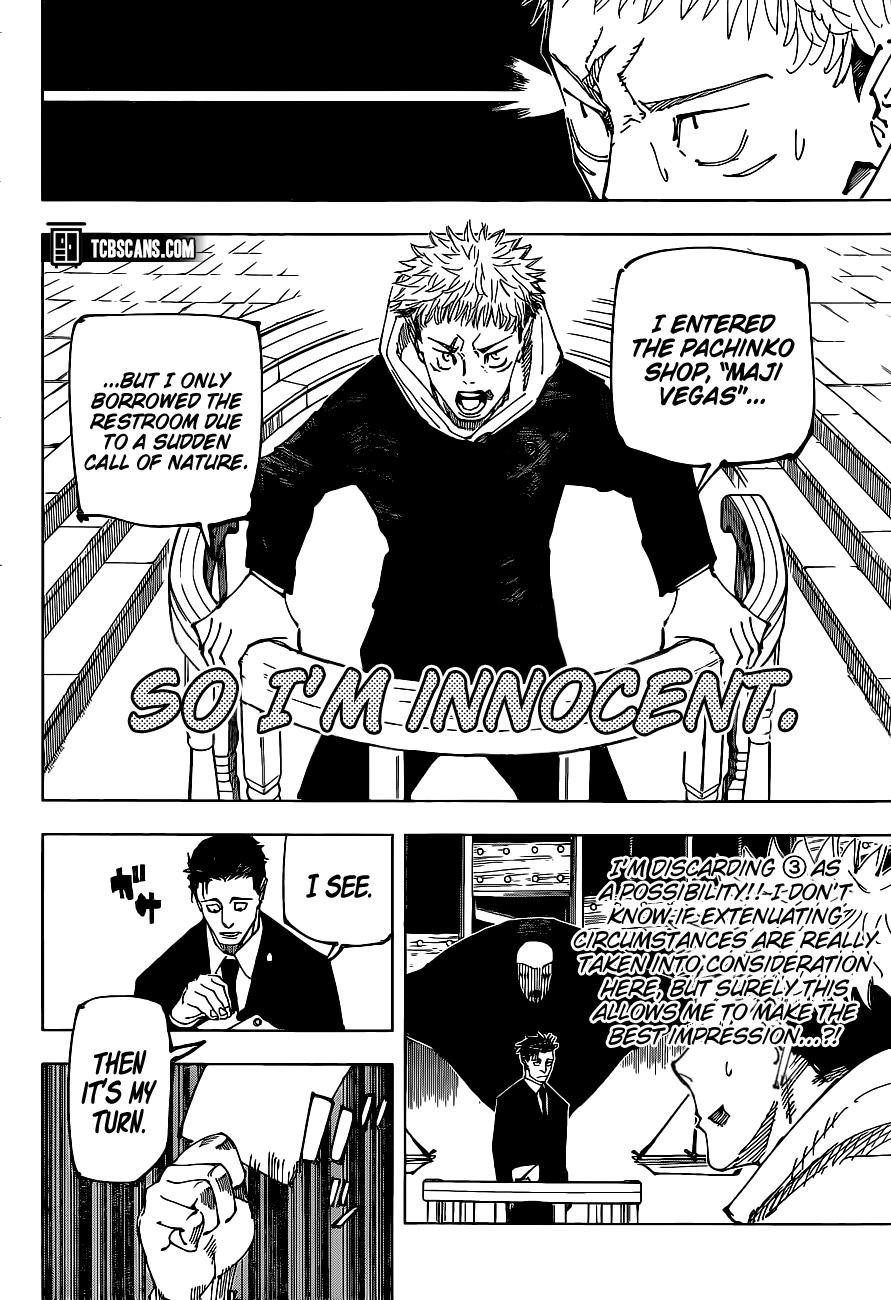 JUJUTSU KAISEN Chapter 164 - Page 11 in English