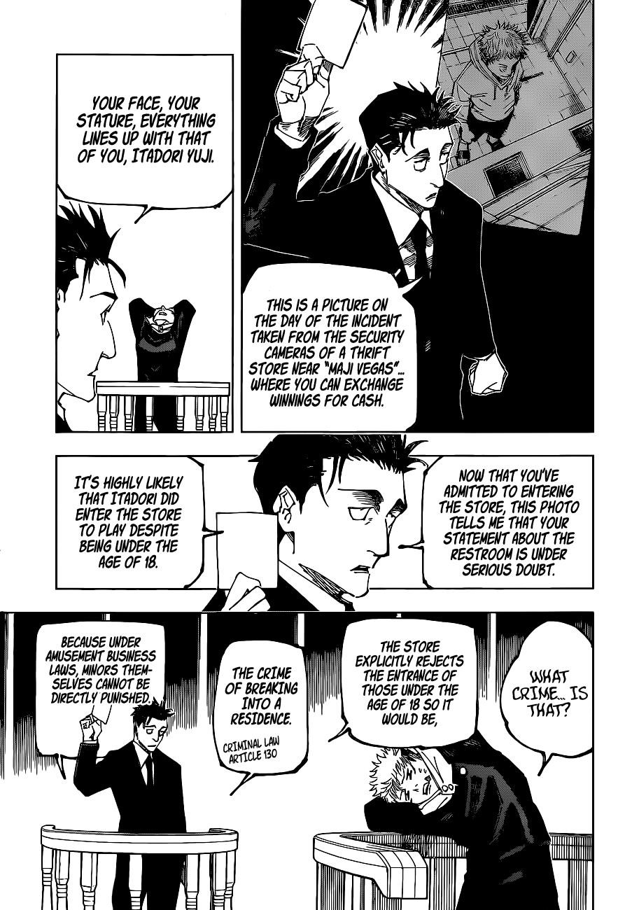 JUJUTSU KAISEN Chapter 164 - Page 12 in English