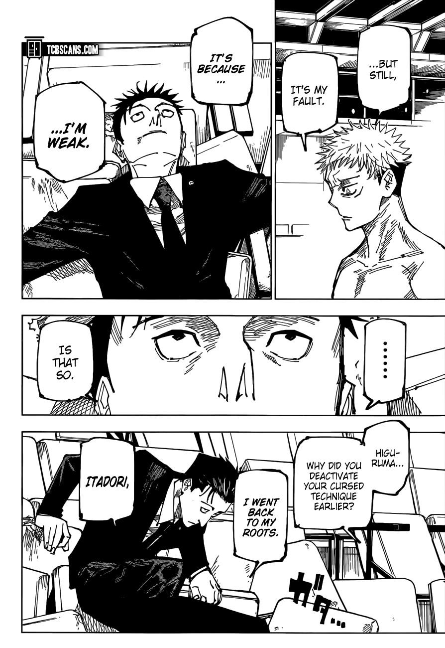 JUJUTSU KAISEN Chapter 166 - Page 16 in English