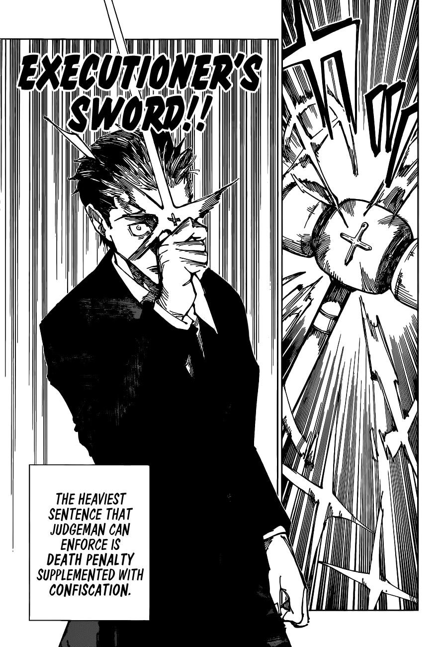 JUJUTSU KAISEN Chapter 166 - Page 3 in English