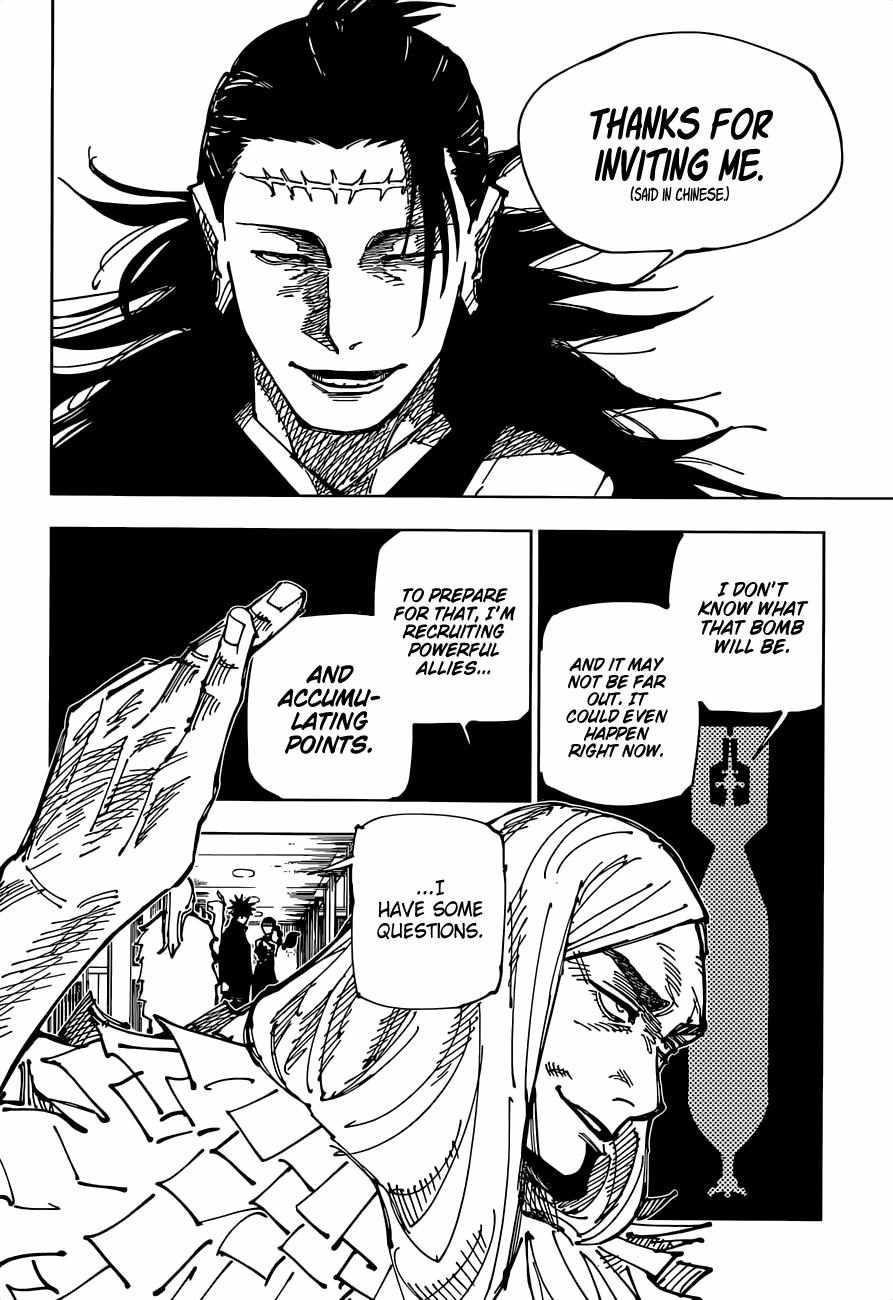 JUJUTSU KAISEN Chapter 167 - Page 10 in English