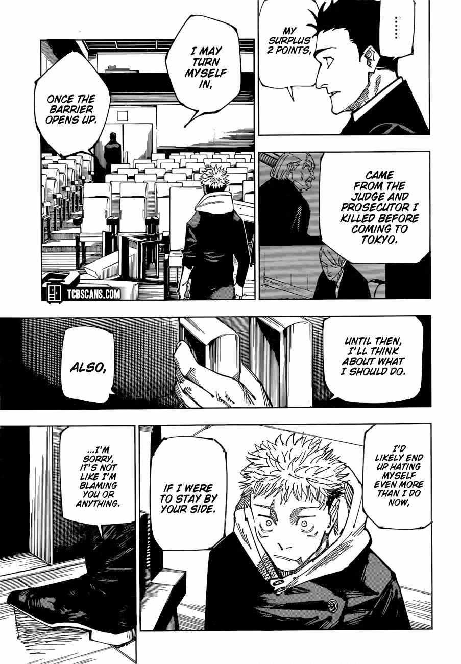 JUJUTSU KAISEN Chapter 167 - Page 3 in English