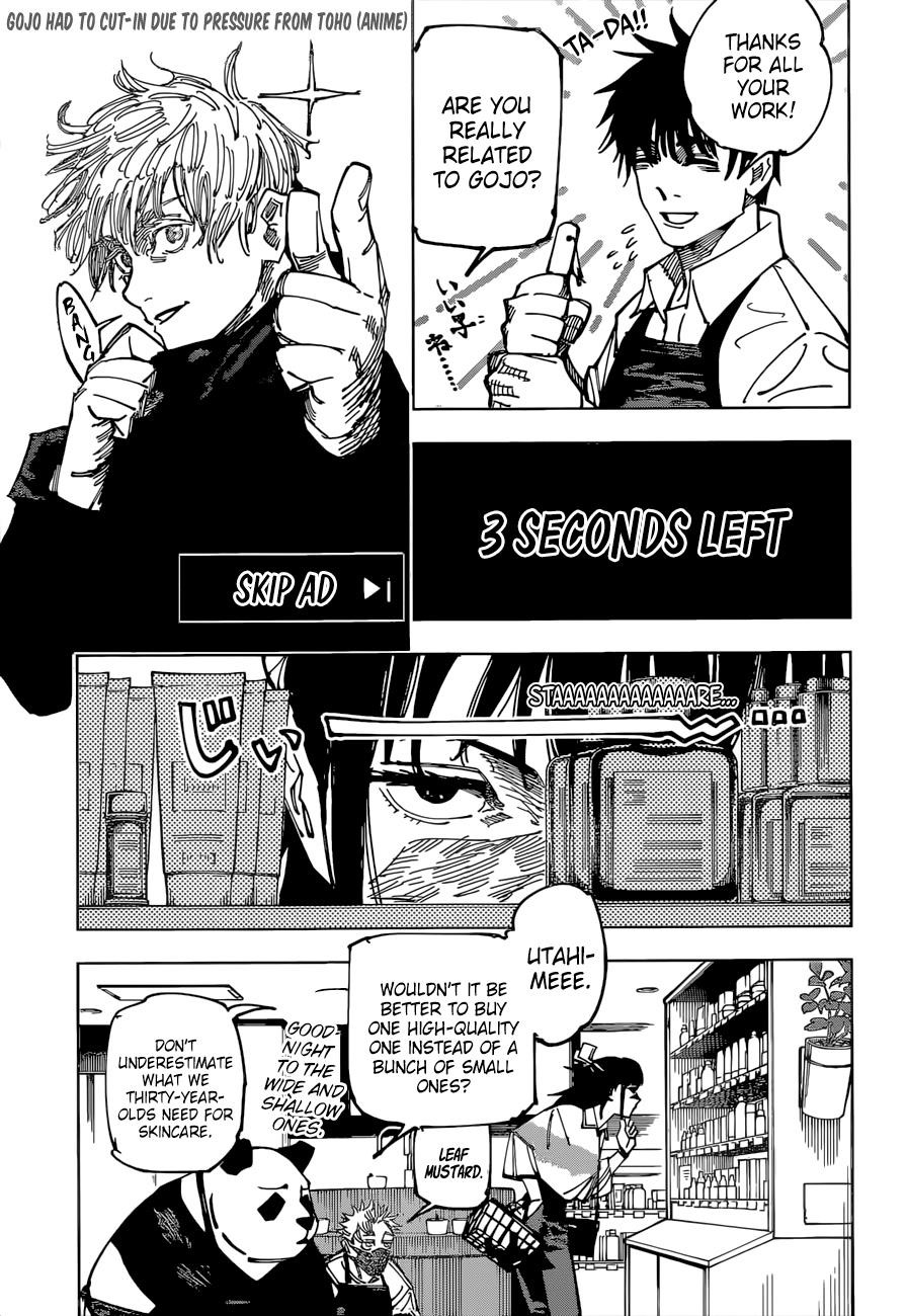 JUJUTSU KAISEN Chapter 168.5 - Page 5 in English