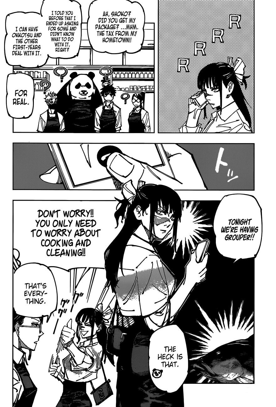 JUJUTSU KAISEN Chapter 168.5 - Page 8 in English