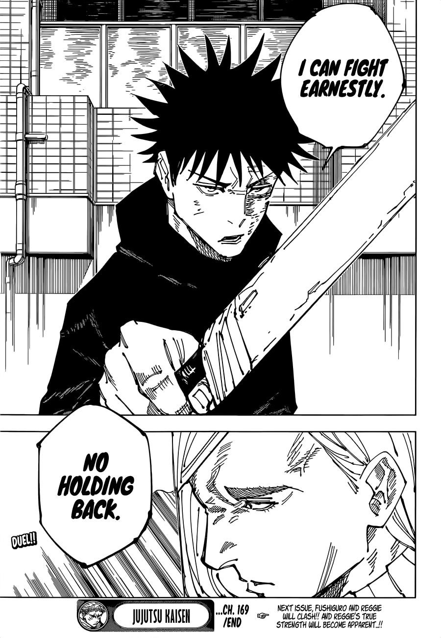 JUJUTSU KAISEN Chapter 169 - Page 19 in English