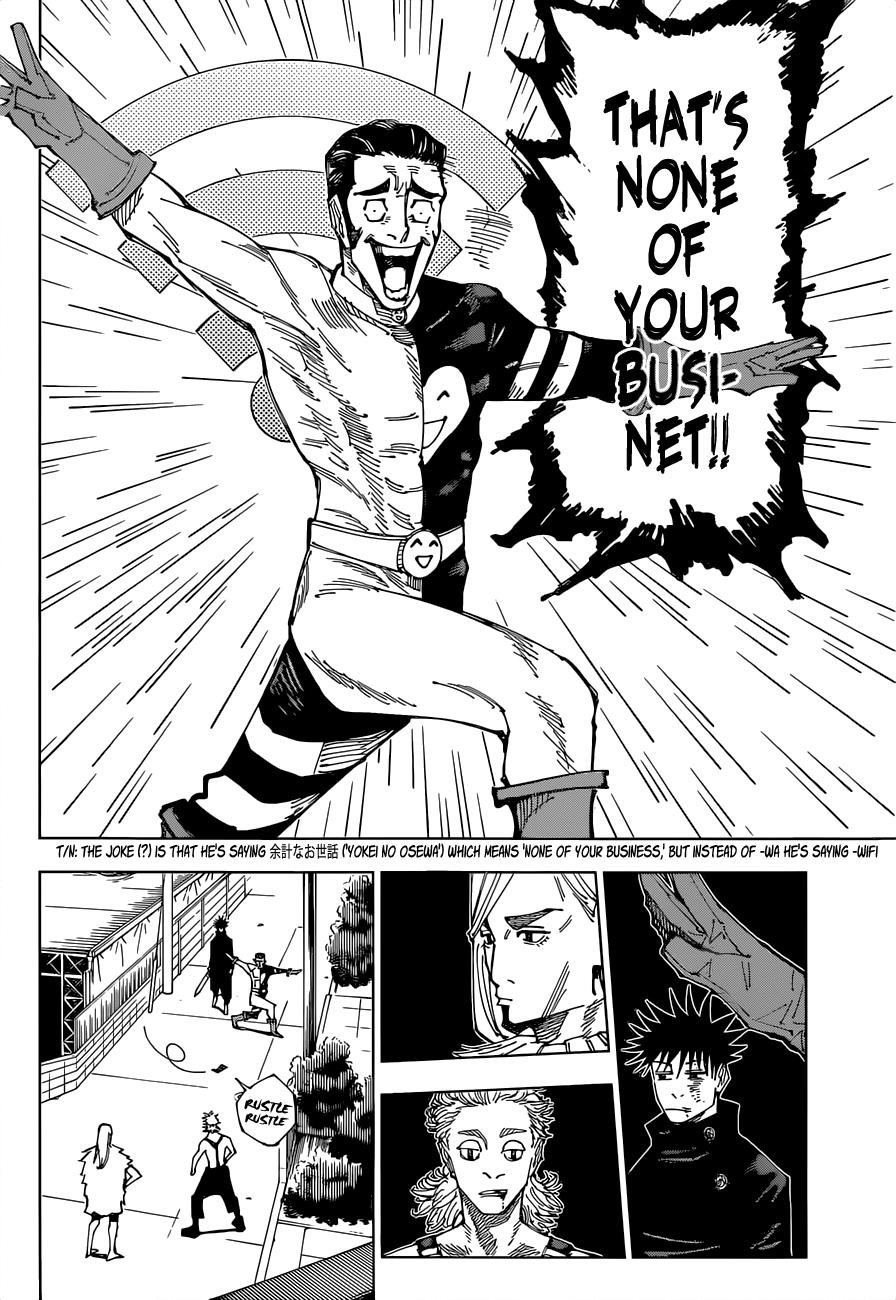 JUJUTSU KAISEN Chapter 169 - Page 5 in English