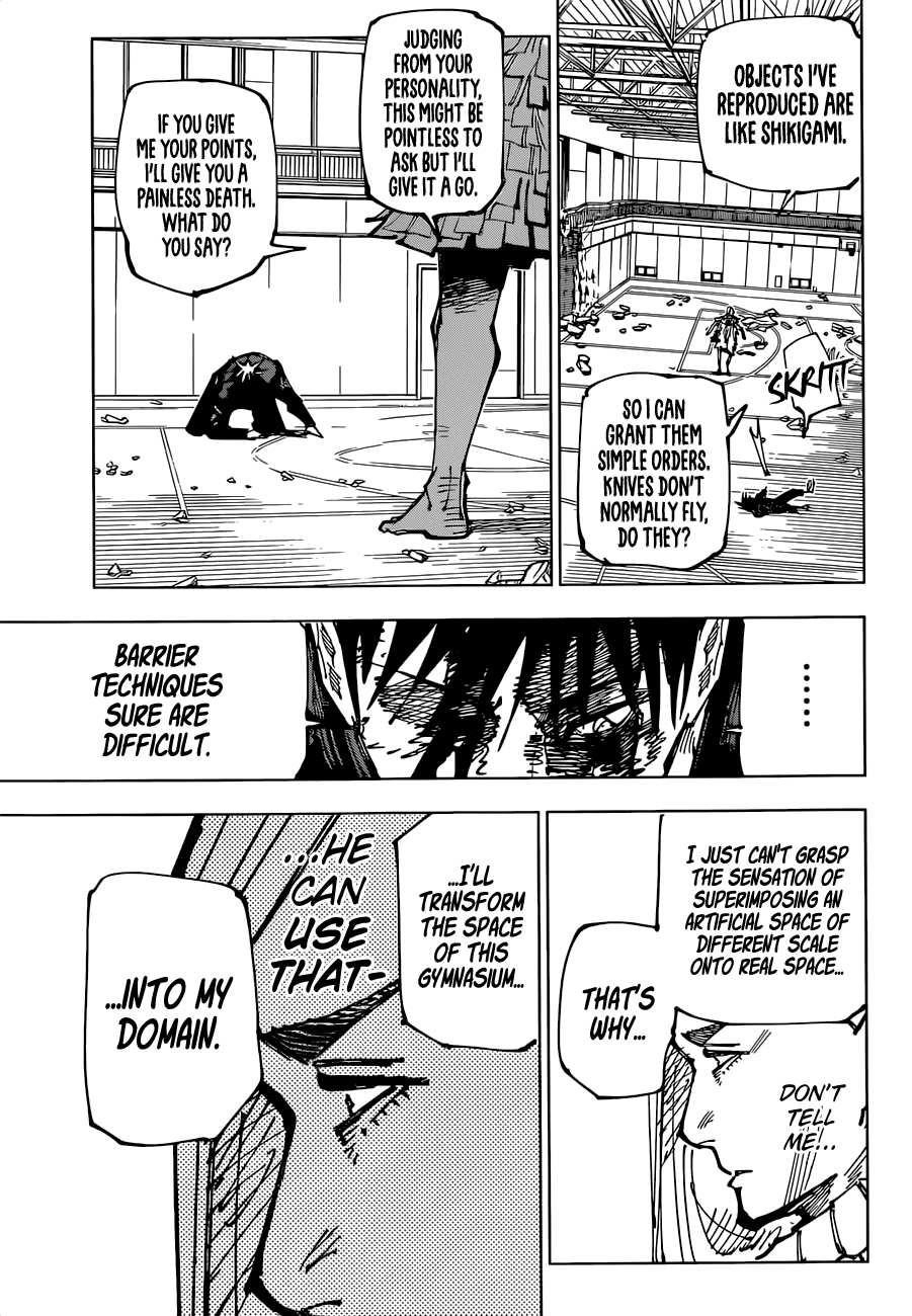 JUJUTSU KAISEN Chapter 170 - Page 18 in English