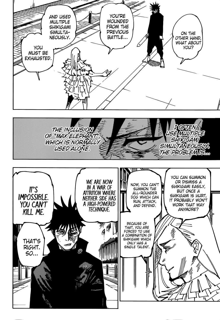 JUJUTSU KAISEN Chapter 170 - Page 9 in English