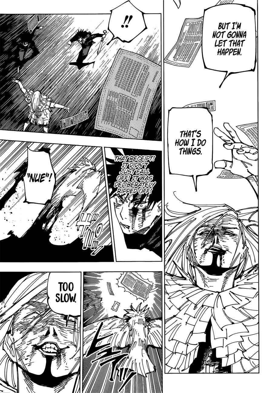 JUJUTSU KAISEN Chapter 171 - Page 13 in English