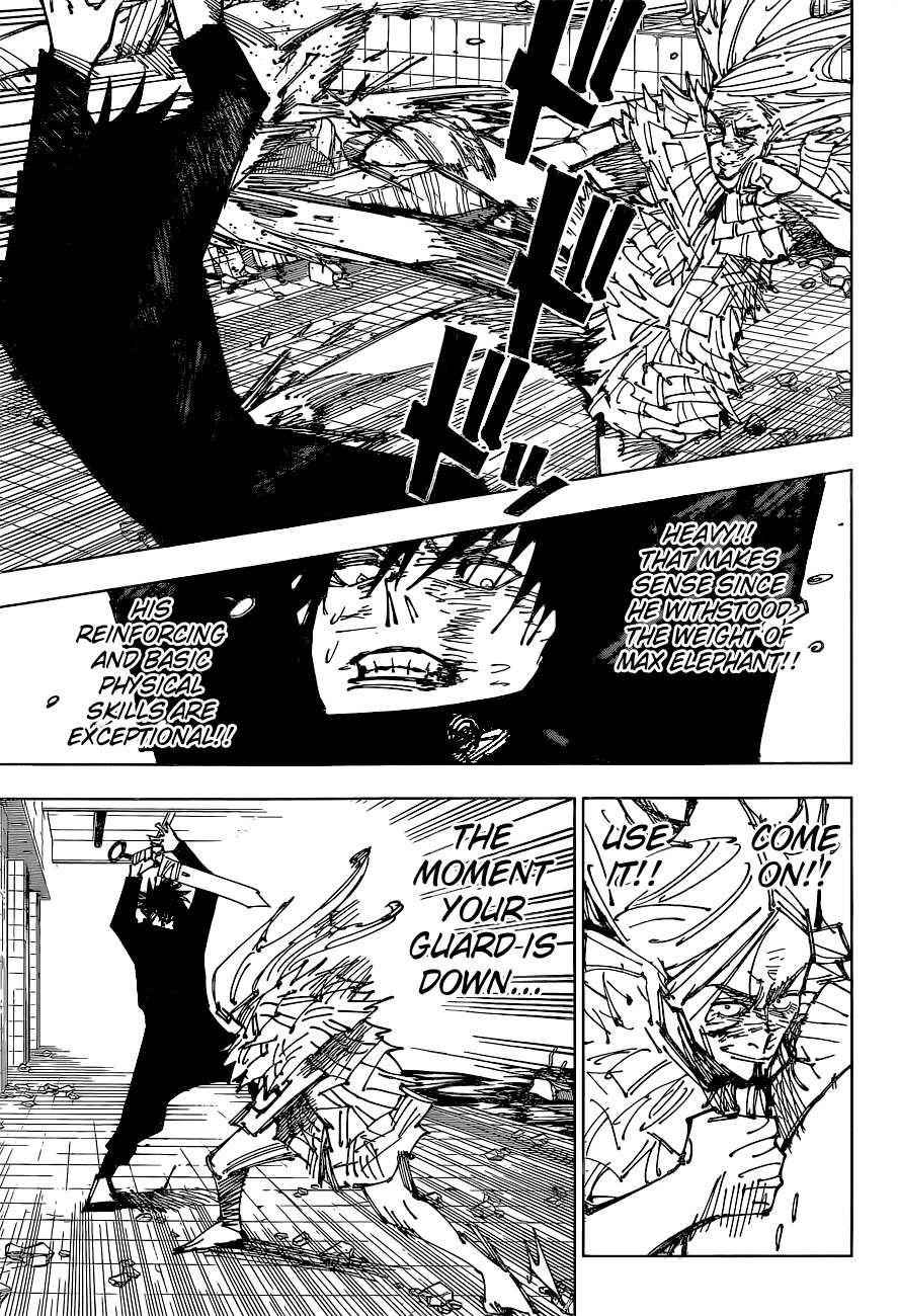 JUJUTSU KAISEN Chapter 172 - Page 15 in English