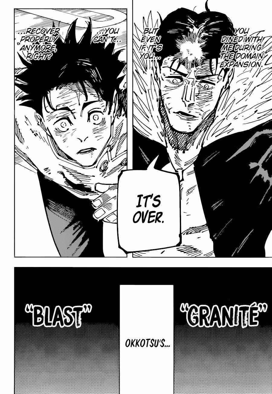 JUJUTSU KAISEN Chapter 180 - Page 7 in English