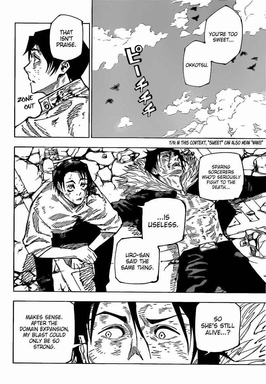 JUJUTSU KAISEN Chapter 181 - Page 5 in English