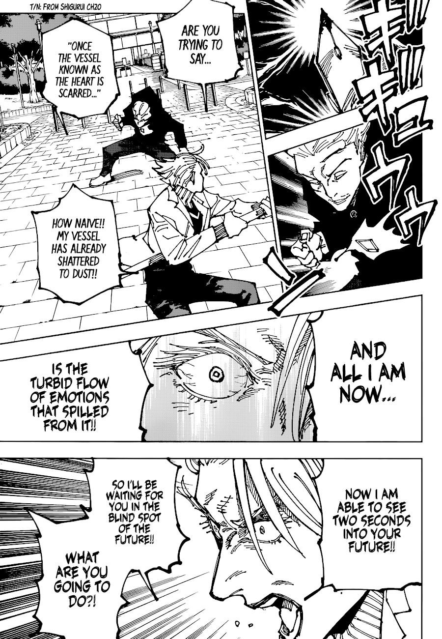 JUJUTSU KAISEN Chapter 182 - Page 18 in English